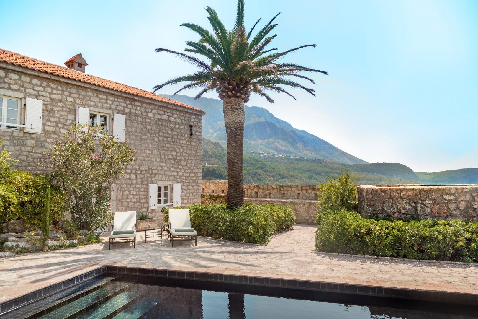 Aman Sveti Stefan Hotell Eksteriør bilde
